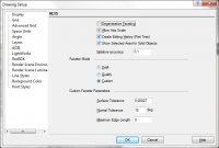 TurboCAD ACIS Custom Faceter Parameters